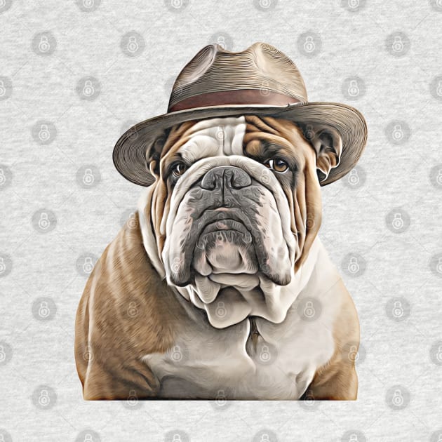 Purebred English Bulldog Pet Dog Breed British Bulldog by Unboxed Mind of J.A.Y LLC 